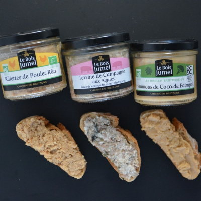 Trio salé à tartiner Bois Jumel